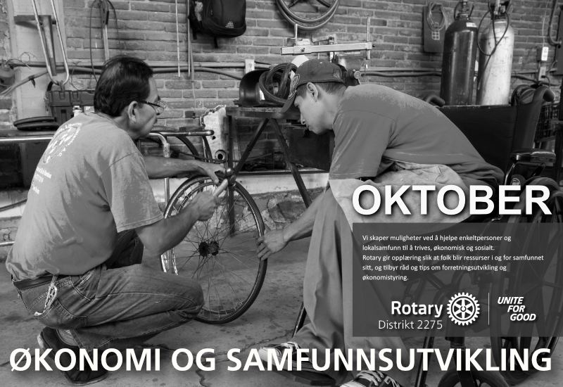 Månedstema OKTOBER - Økonomi og samfunnsutvikling