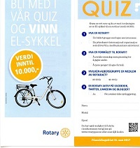 Heimdal Rotaryklubb tidlig ute med Rotary-Quizen