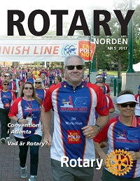 ROTARY NORDEN NR. 5 - 17 MED FLOTT REPORTASJE FRA ETABLERINGEN AV LONGYEARBYEN ROTARYKLUBB