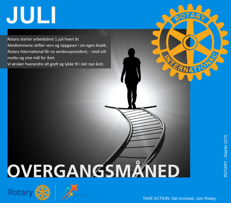 Månedstema JULI - Overgangsmåned