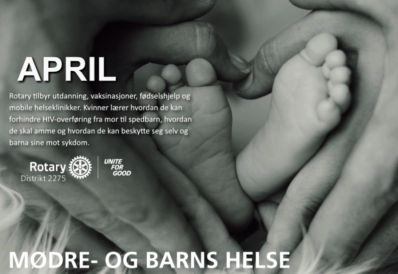 MÅNEDSTEMA APRIL - Mødre og barns helse