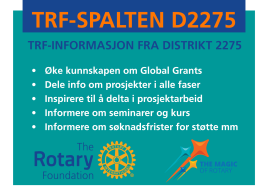 TRF-spalten AUGUST 2024