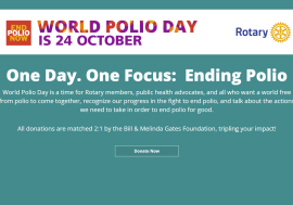 END POLIO NOW - 24.oktober